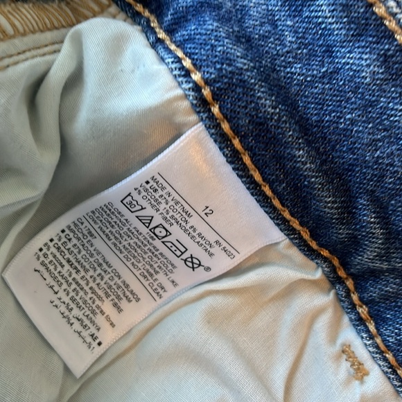 Old navy Rockstar super skinny high rise size 12 - Picture 5 of 7